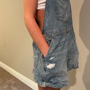 GAP denim overalls